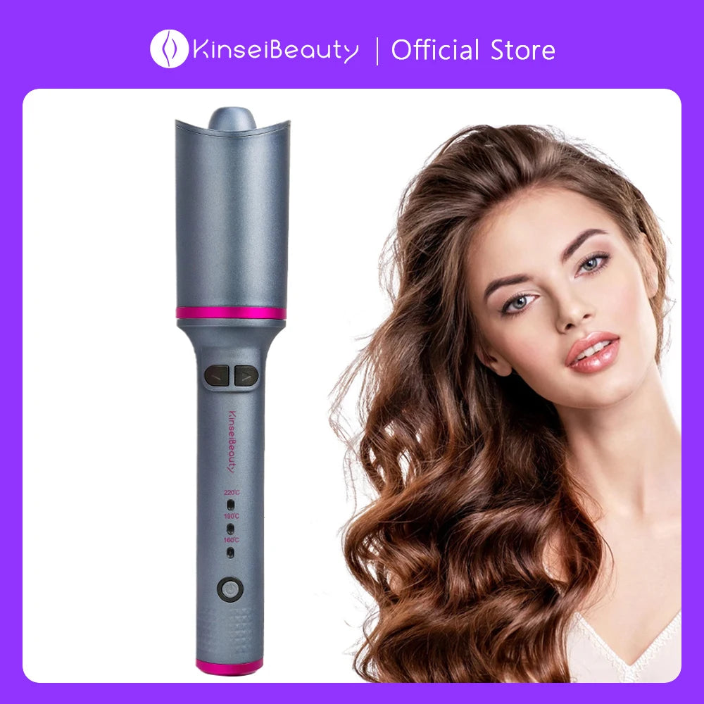 Auto Rotating Ceramic Hair Curler Automatic Curling Iron Styling Tool Hair Iron Curling Wand Air Spin and Curl Curler Hair Waver