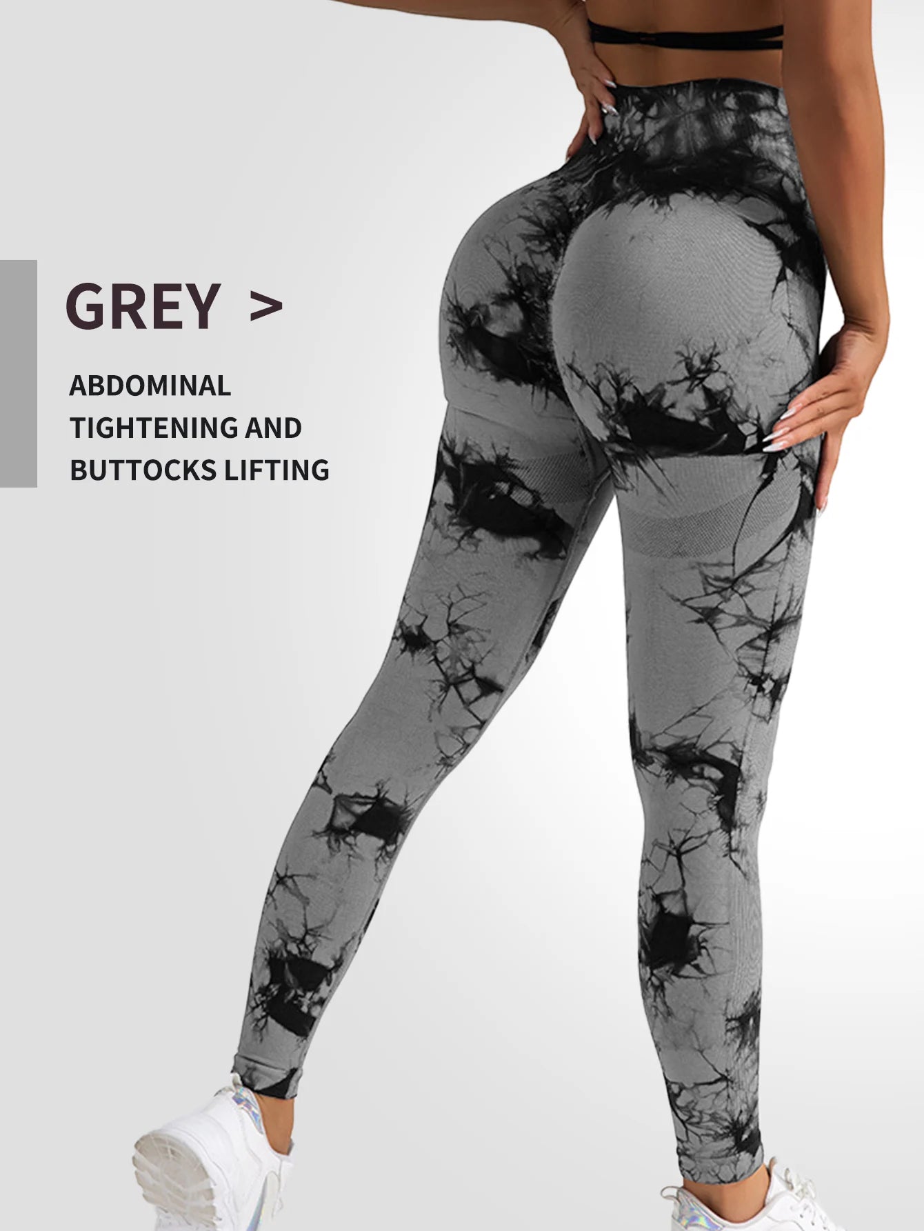 Tie Dye Yoga Pants Sport Leggings Women Seamless High Waist Push Up Woman Tights Fitness Workout Leggins Gym Clothing 2024 New