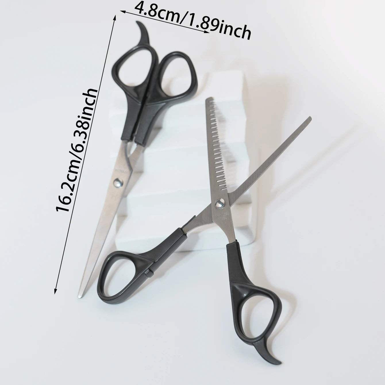 Hair Cutting Scissors Shears Kit, Professional Hairdressing Scissors for Hairdresser Salon Barber，Special for real hair wigs