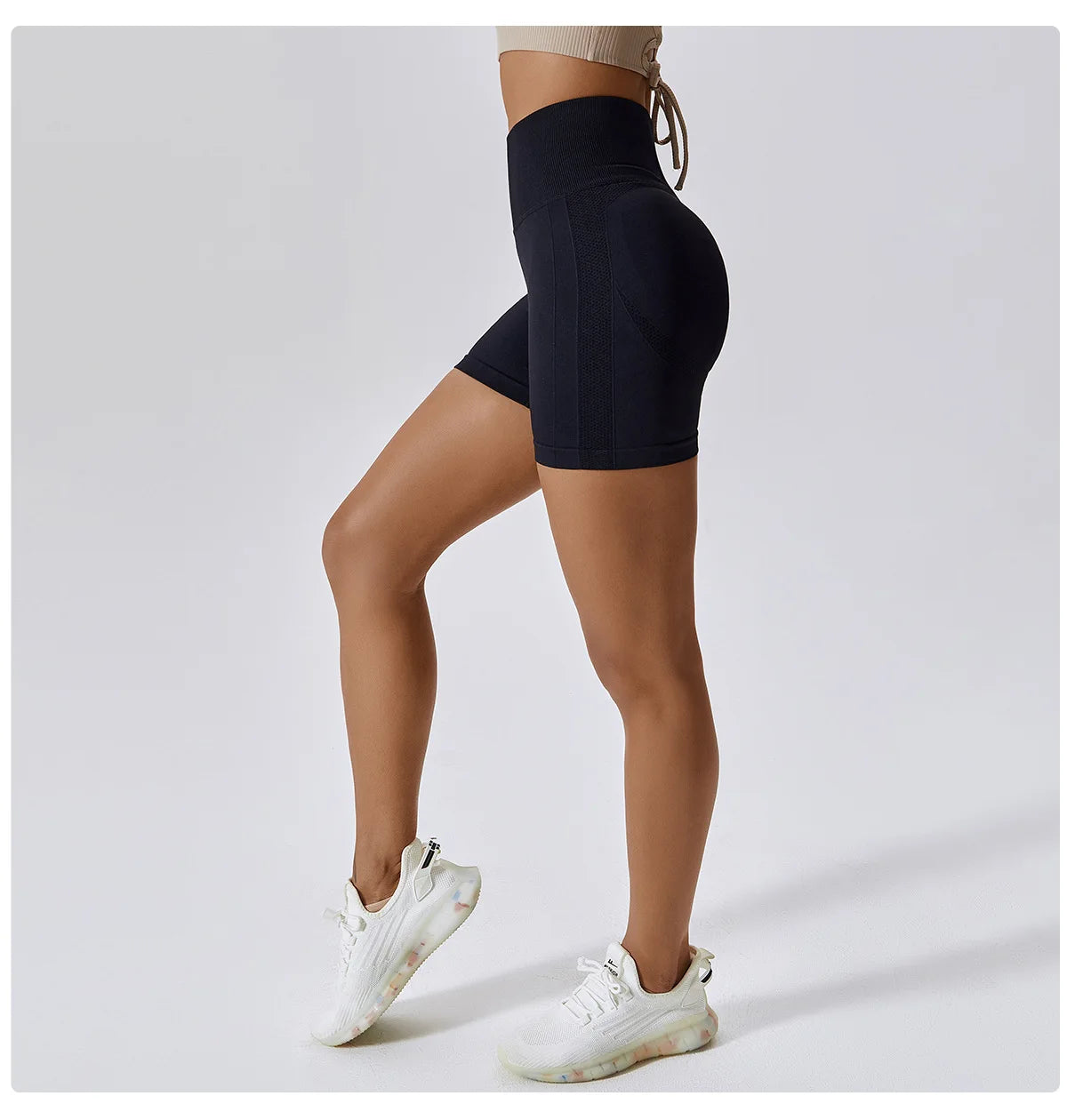 Women Shorts Seamless Sports Shorts For Women Cycling Jogging Fitness High Waist Push Up Gym Shorts Leggings Women Yoga Clothing