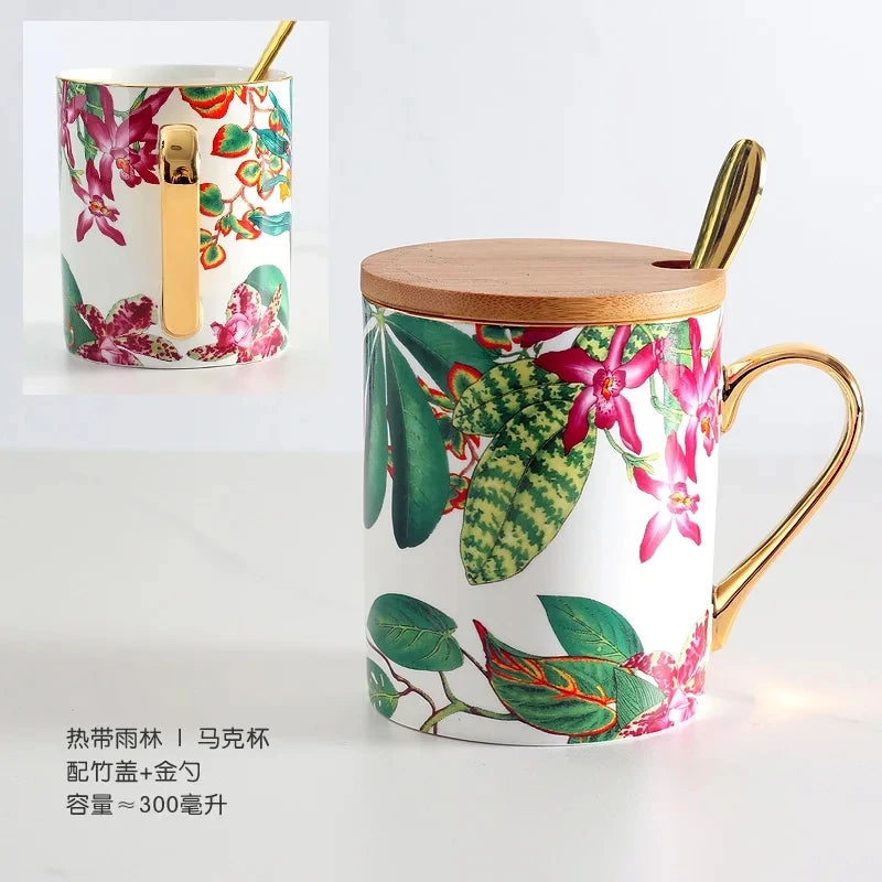 Single Green Leaf Tableware, Food Plates, Coffeeware, Teaware, Coffee Cup Saucers, Mug, Bowl, Dinner Plate, Tray, for Kitchen