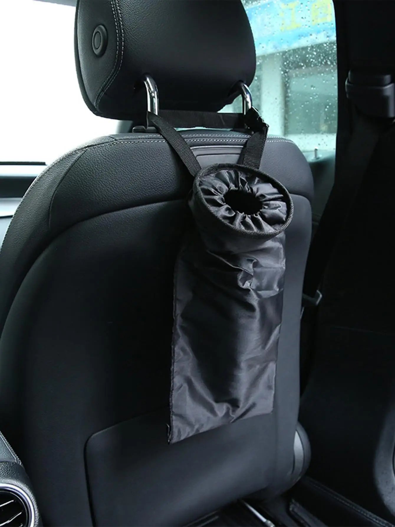 1PC Car Garbage Storage Hanging Bag Car mounted Environmental Protection Garbage Bag Seat Back Storage Hanging Bag