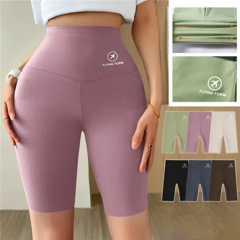 M-XL Women Shorts Sports Shorts For Women New Cycling Jogging Fitness High Waist Push Up Gym shorts Leggings Yoga Clothing