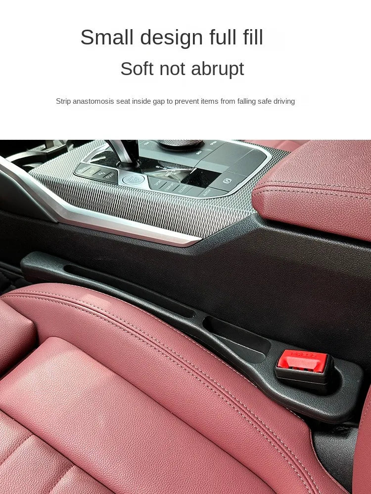 Car Seat Gap Filler Storage Strip Center Console Side Leak-proof Dustproof Sealing Bendable Filling Strip Accessories  Universal