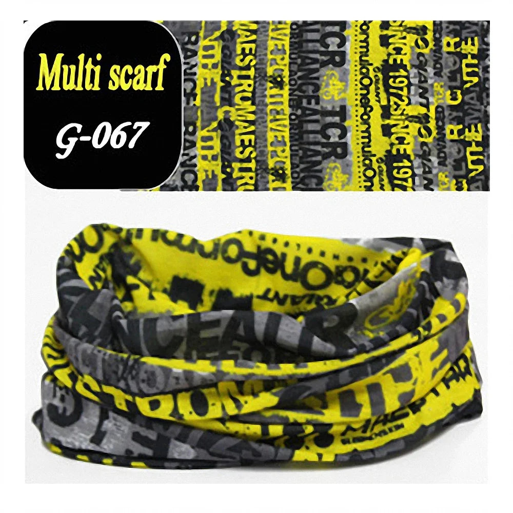 Fashion Men Women Head Face Neck Sunshade Collar Gaiter Tube Bandana Scarf  Sports Headwear Scarf Dustproof Outdoor Fishing