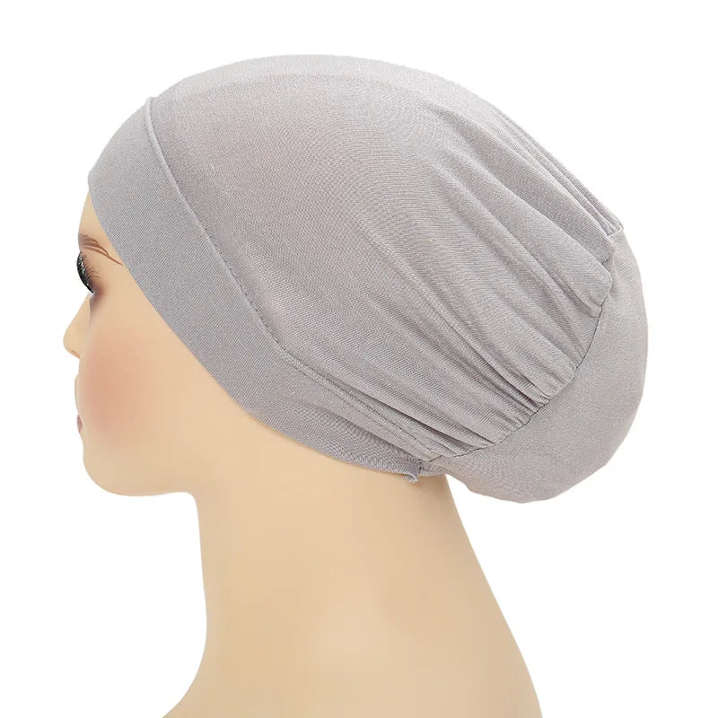 Headband Modal Hijab Scarf Undercap Abaya Hijabs For Woman Muslim Abayas Jersey Turbans Turban Instant Head Wrap Women Cap