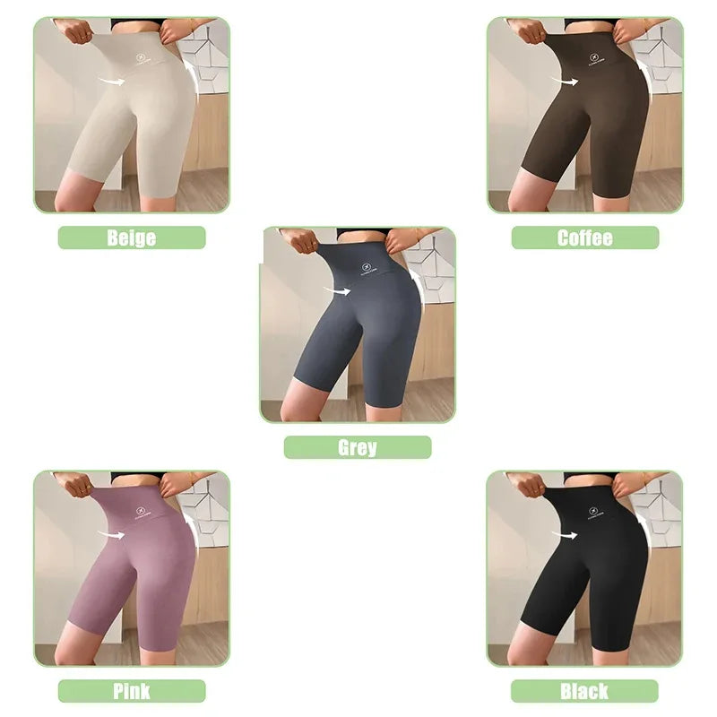 M-XL Women Shorts Sports Shorts For Women New Cycling Jogging Fitness High Waist Push Up Gym shorts Leggings Yoga Clothing