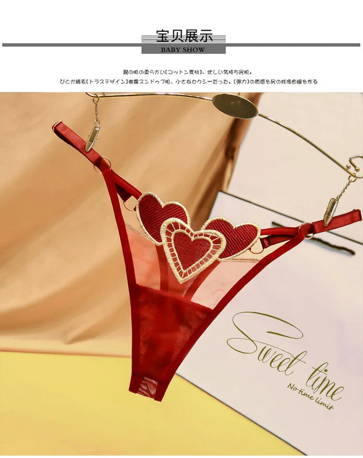 Sexy Lingerie for Women Embroidery Female Underwear Low-Rise Girls' Japanese Thongs Women Panties Woman Clothing Underwear Women