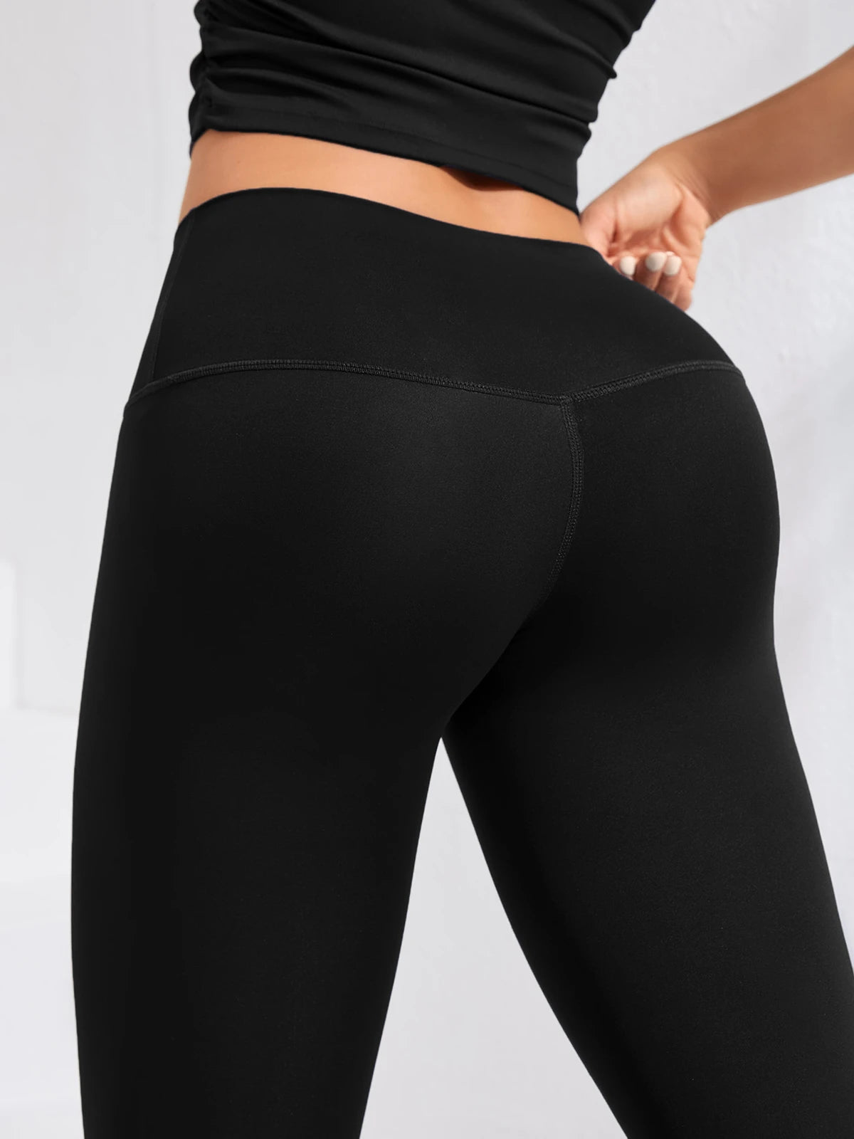 Ladies High Waist Yoga Leggings Women Fitness Running No T Line Sports Pants Girl Fitness Soft Tights Gym Legging