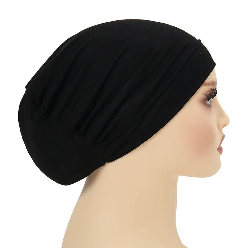 Headband Modal Hijab Scarf Undercap Abaya Hijabs For Woman Muslim Abayas Jersey Turbans Turban Instant Head Wrap Women Cap