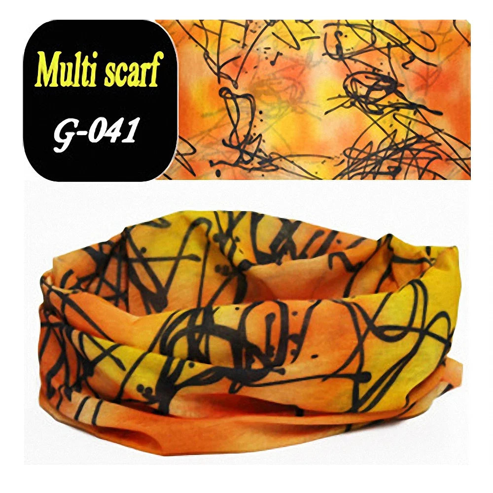 Fashion Men Women Head Face Neck Sunshade Collar Gaiter Tube Bandana Scarf  Sports Headwear Scarf Dustproof Outdoor Fishing