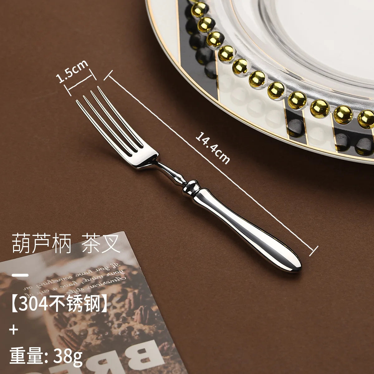 304 stainless steel knives, forks, gourd handles, high-end steakhouses, western knives, , spoons, restaurants, hotel tableware