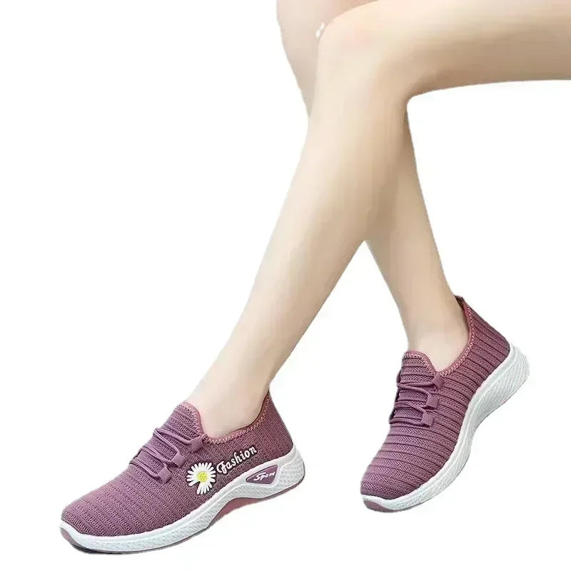 Women's shoes, summer white shoes, female students' Korean version running shoes,sports shoes,trendy casual shoes, women's shoes