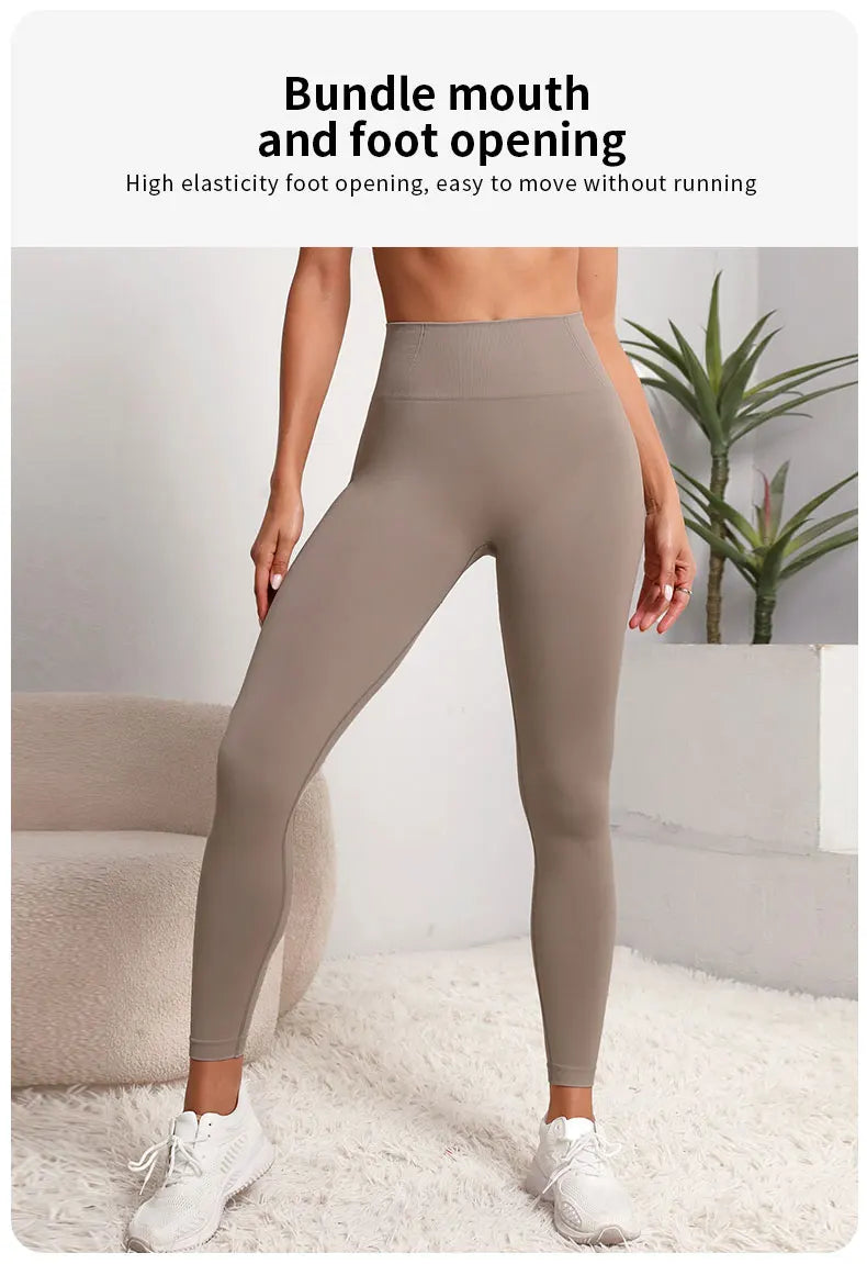 Women Seamless Hip Lifting Women Seamless Sports Leggings High Waist Fitness Leggings Push Up Yoga Leggings Gym Clothing Sports