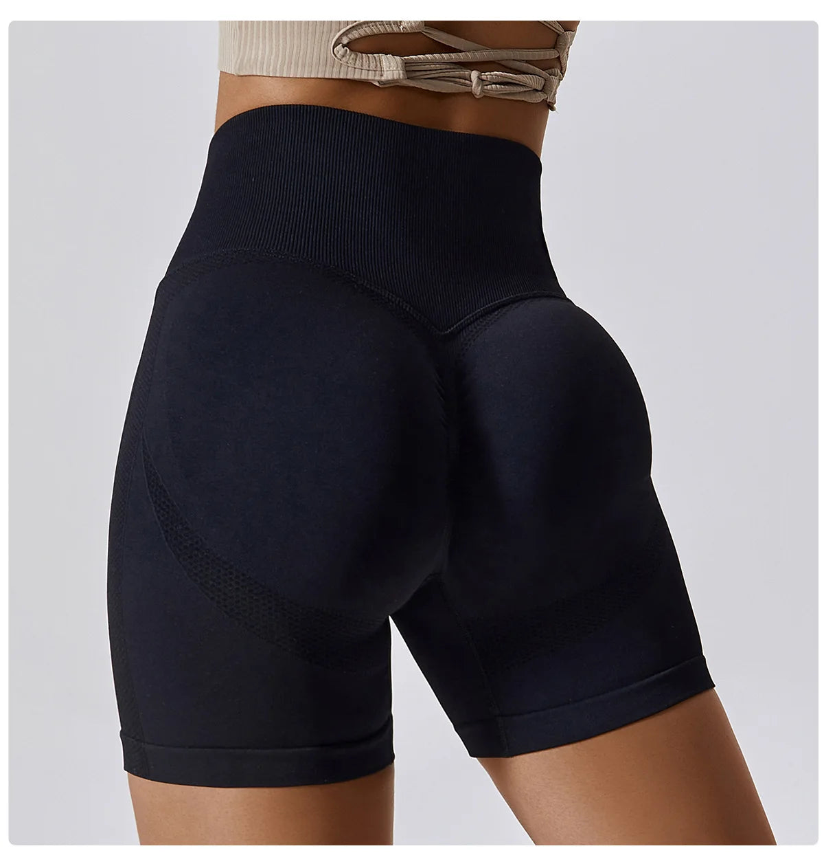 Women Shorts Seamless Sports Shorts For Women Cycling Jogging Fitness High Waist Push Up Gym Shorts Leggings Women Yoga Clothing