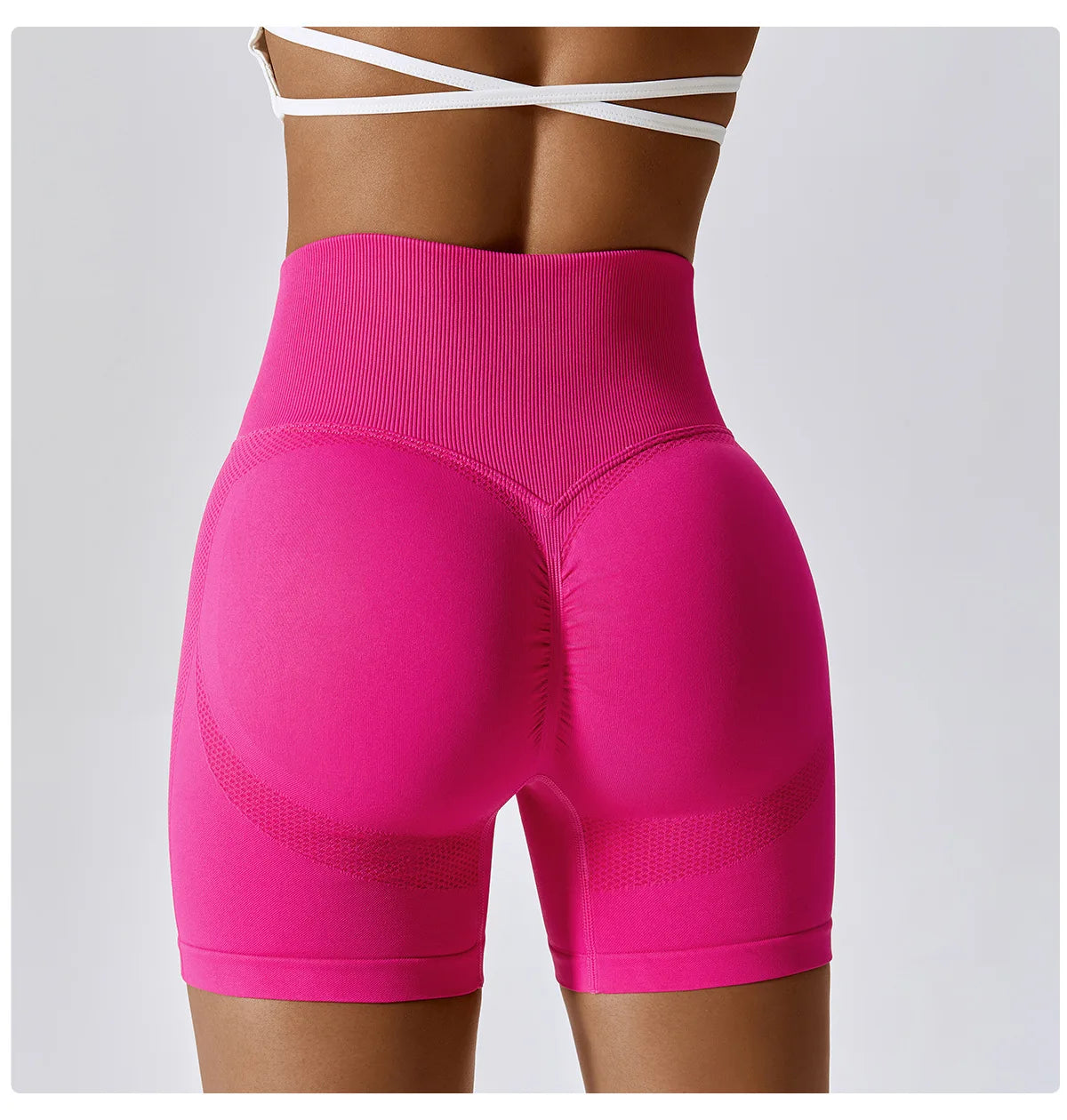 Women Shorts Seamless Sports Shorts For Women Cycling Jogging Fitness High Waist Push Up Gym Shorts Leggings Women Yoga Clothing