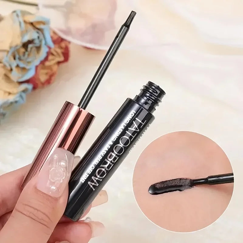 1pc Tattoo Peel Off Eyebrow Gel Tint, Semi Permanent Brow Tint, Waterproof, Transfer-proof, For Fuller & Defined Looking Brows