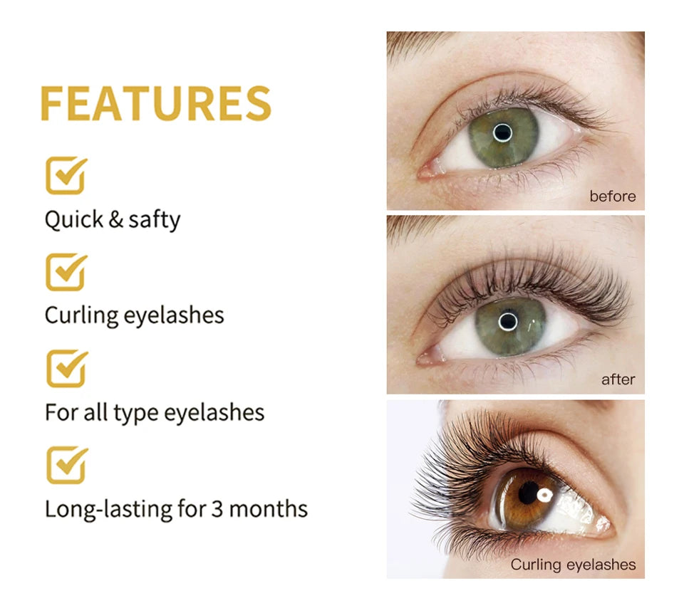 Semi-permanent Brow or Lash Lift and Tint Kit Professional Brow Lamination Eyelash Lifting Perming Lashes Dye Eyes Makeup