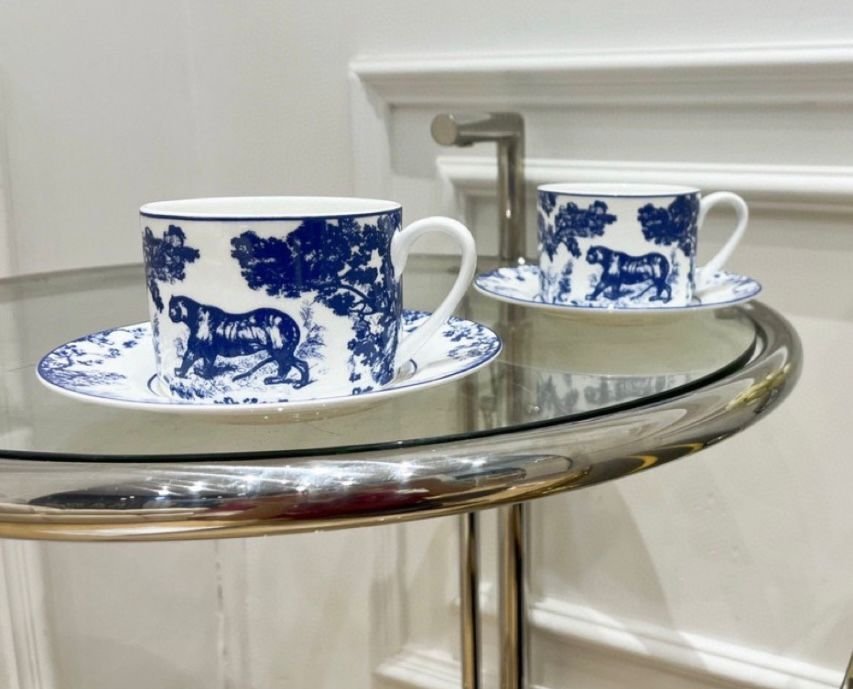 tea cups set - Dior Cups | Aleppo Gift UAE
