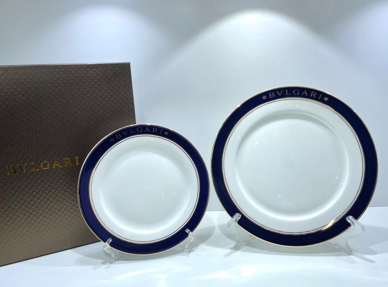 Two plates from BVLGARI - Bvlgari Plates | Aleppo Gift UAE