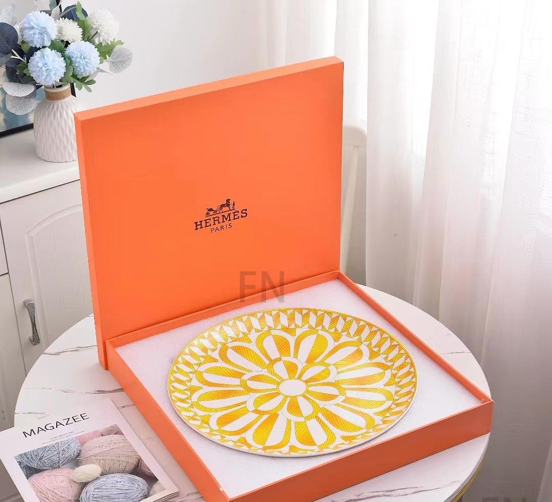 Serving Tray from Hermes  - Hermes Tray | Aleppo Gift UAE