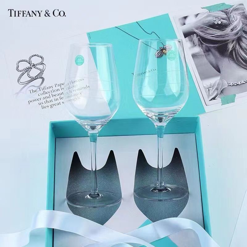 Tiffany & Co set of two glasses - Tiffany Cups | Aleppo Gift UAE