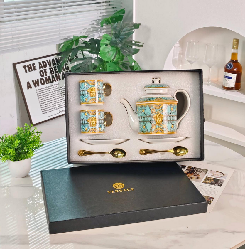New Product #841 - Versace tea cups | Aleppo Gift UAE