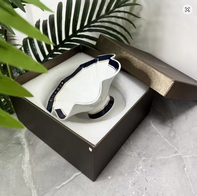 Bvlgari lace fruit bowl - Image 2 of 2