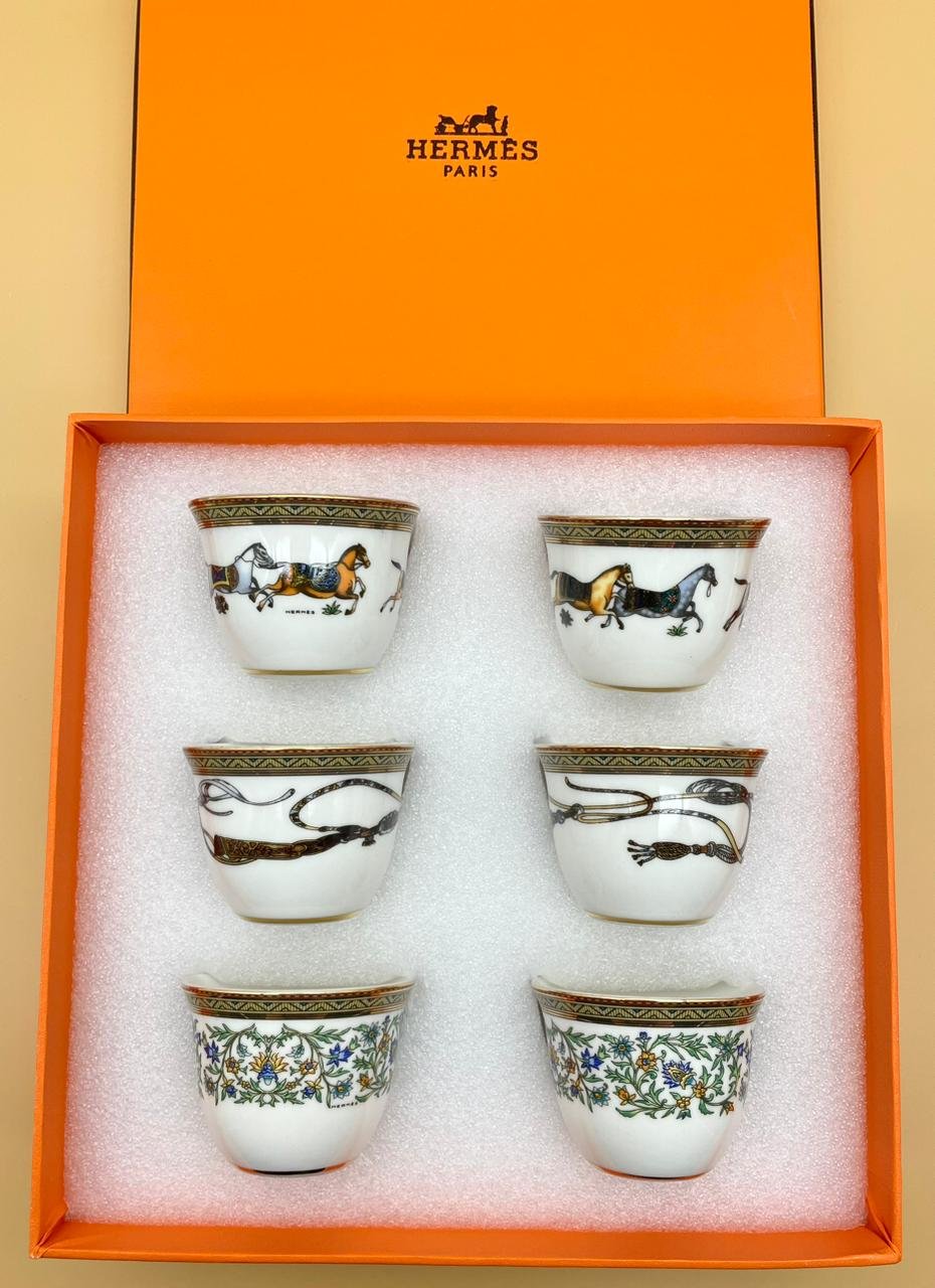 Hermes Arabic coffee set - Image 2 of 2
