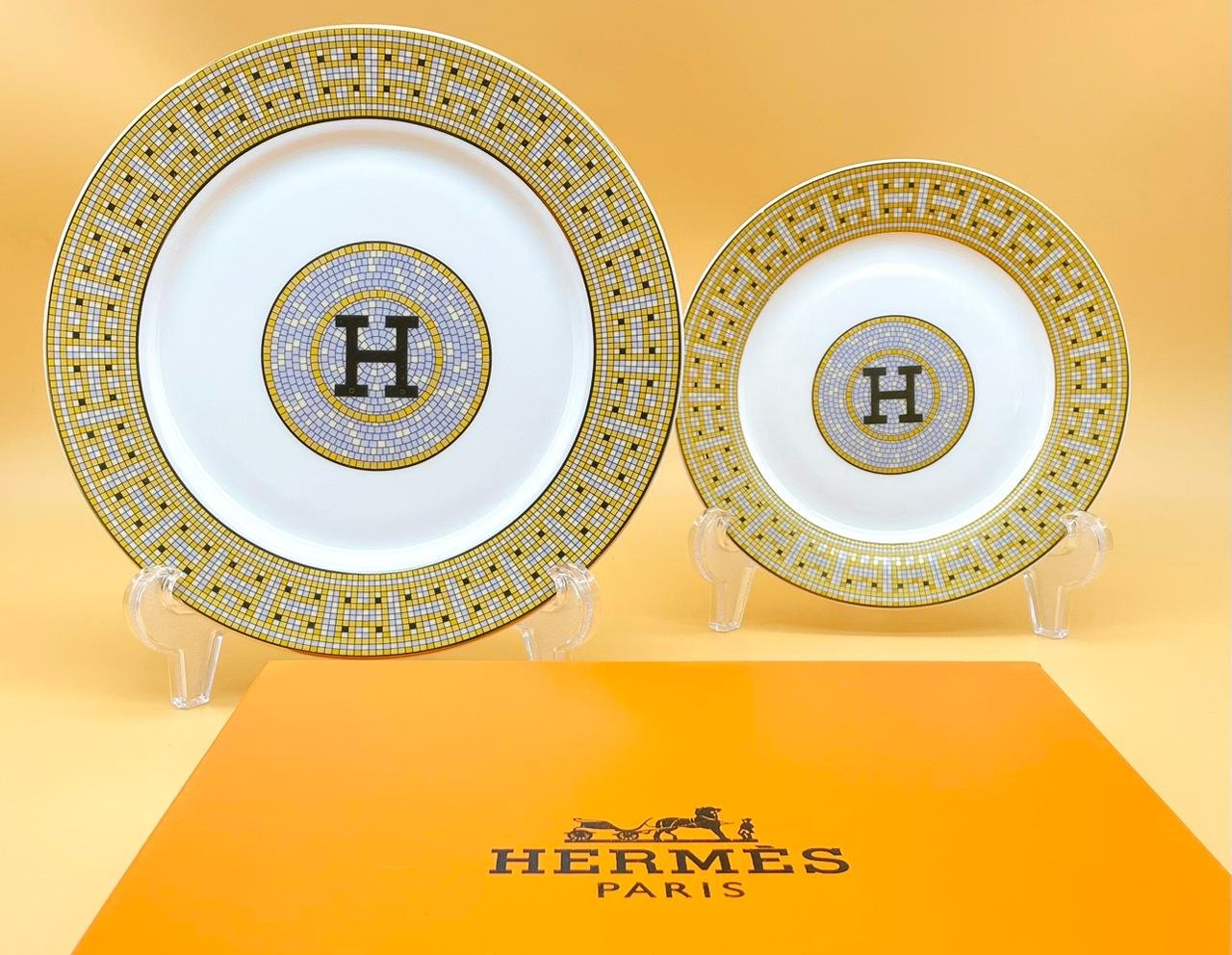 Two plates from Hermes - Hermes Plates | Buy Online in UAE