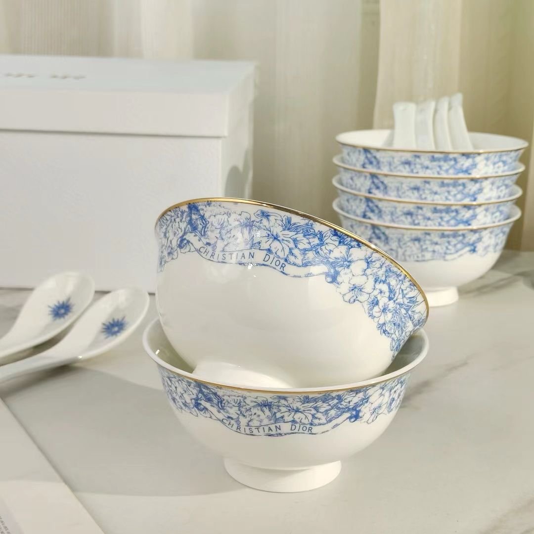 soup bowl set of six - Image 4 of 5