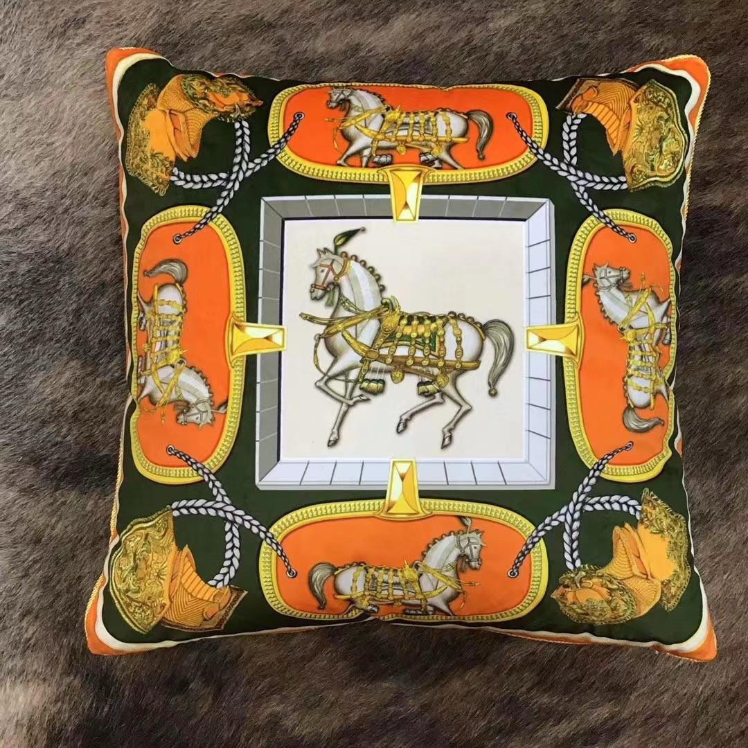 Velvet cushion from Hermes  - Hermes Antiques | Buy Online in UAE