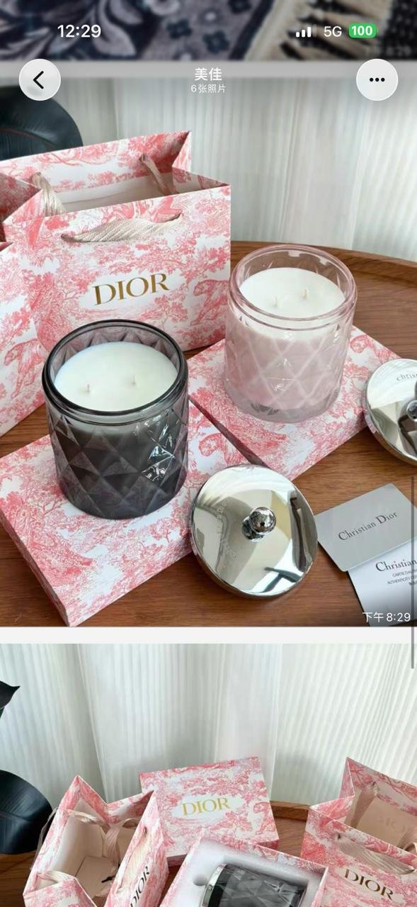 Dior single Candle