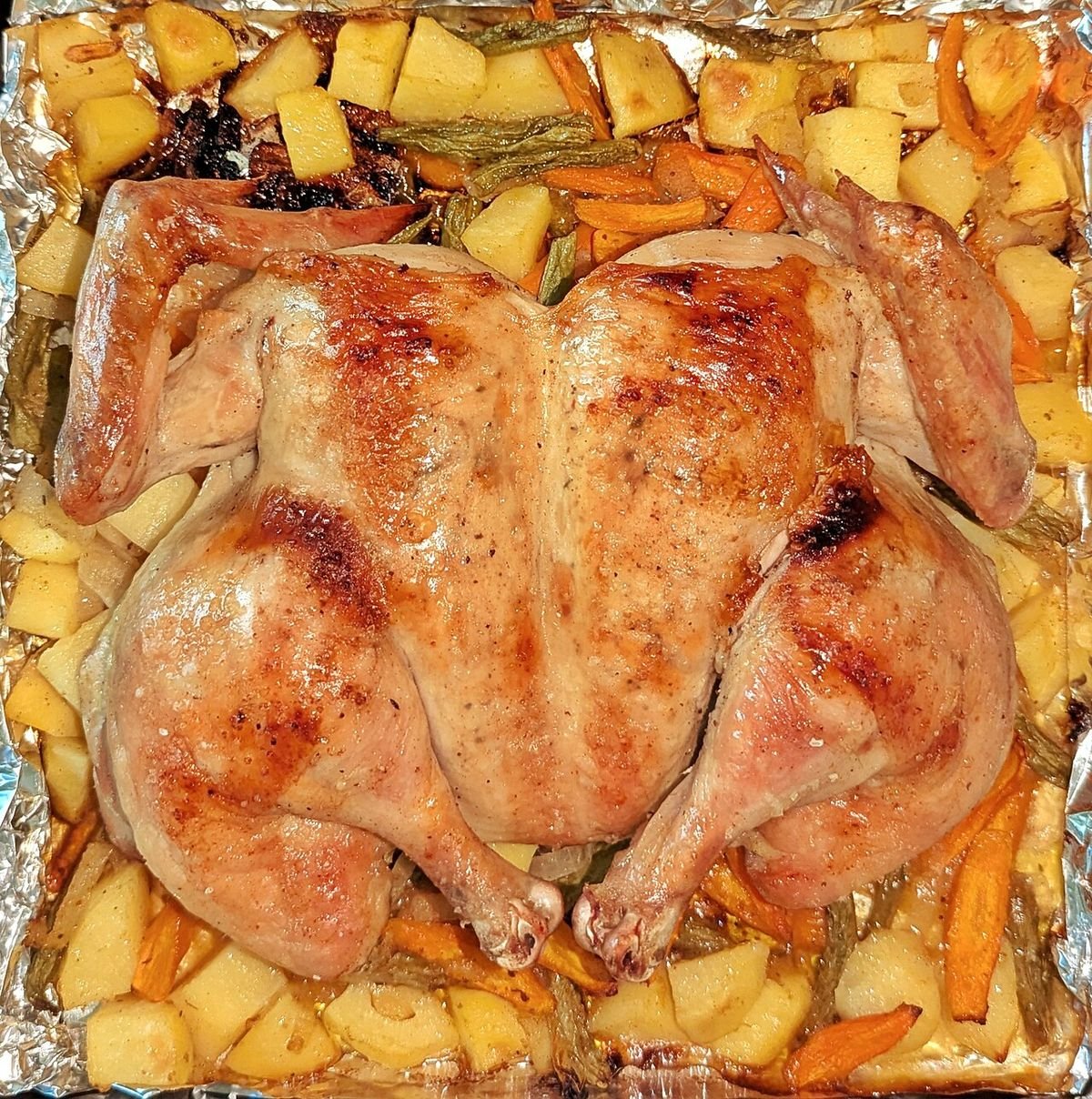 Baked Chicken & Vegetables