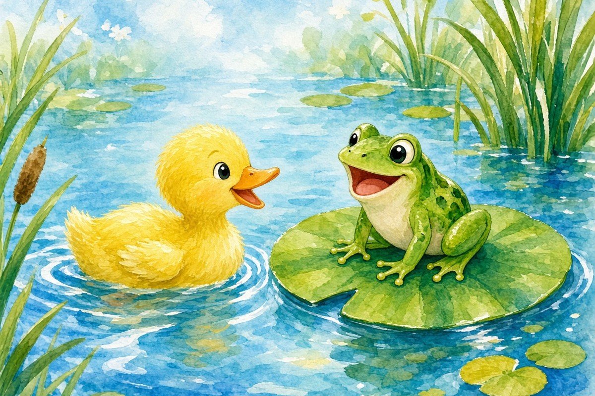 Dodo the Duckling Finds a Friend