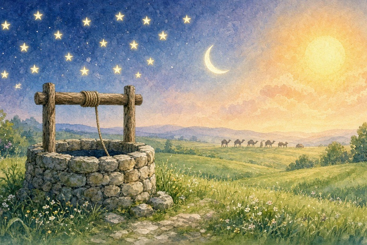 Prophet Yusuf, the Well, and the Eleven Stars