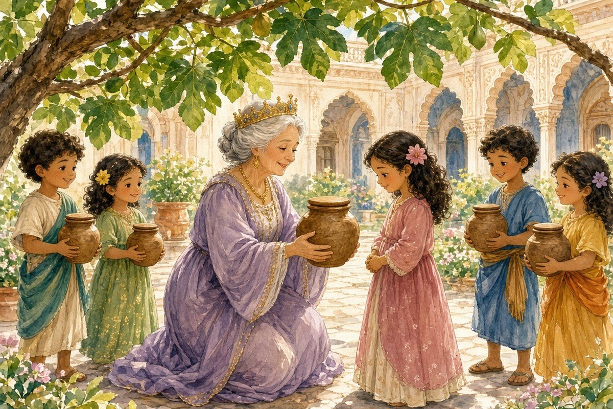 The Queen's Riddle of the Empty Jar