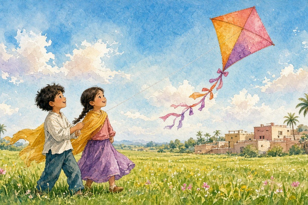 Idris and the Kite That Needed Two Pairs of Hands