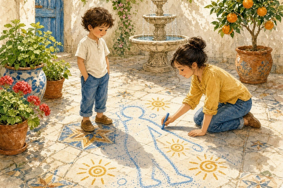 Rayan and the Shadow That Grew and Shrank