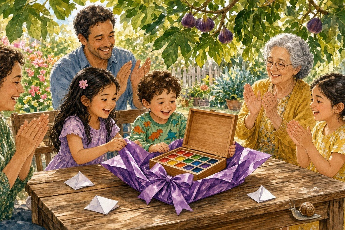 Bayan and the Treasure Hunt of Ten Paper Clues