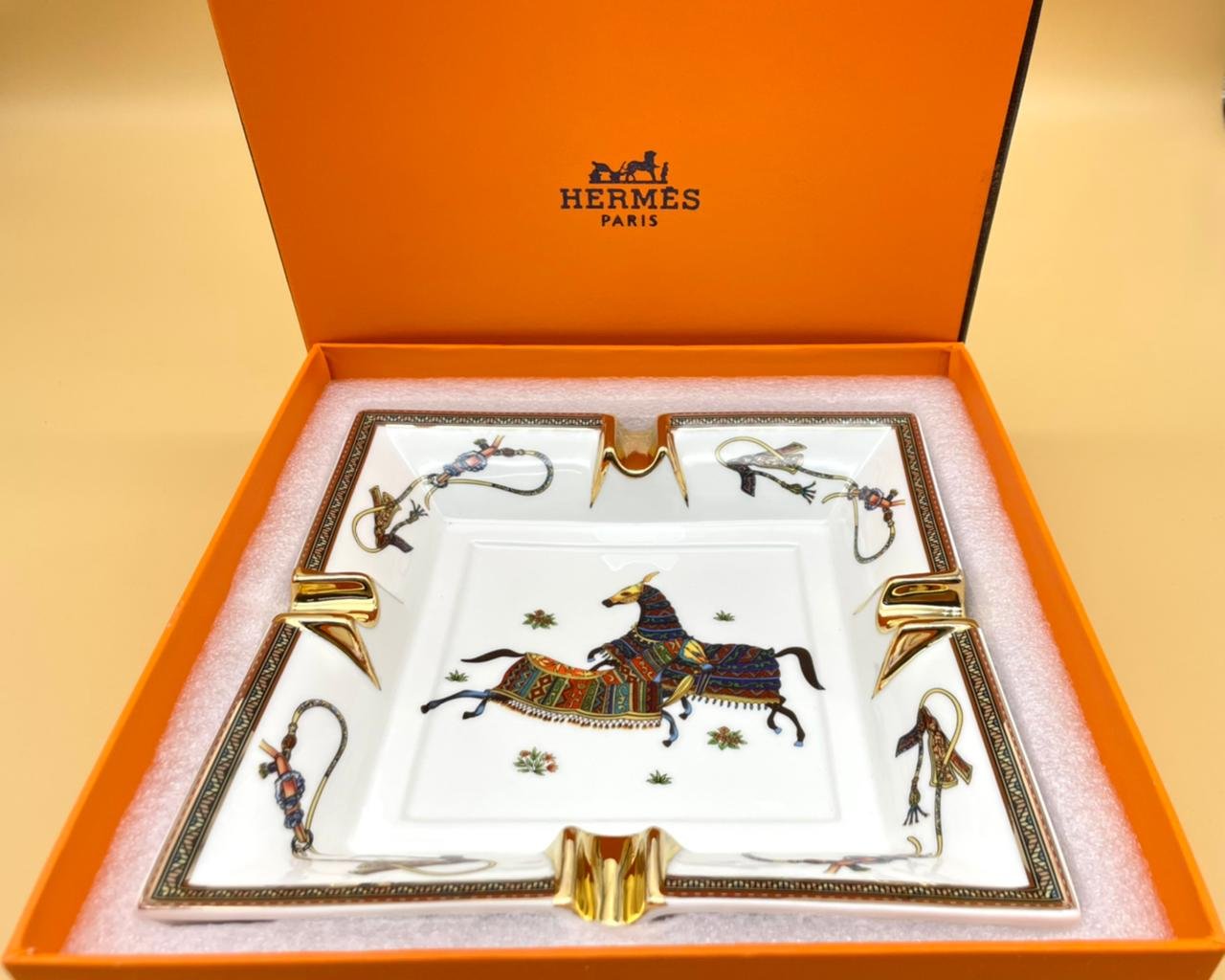 Hermes large ashtray - Hermes Antiques | Aleppo Gift UAE