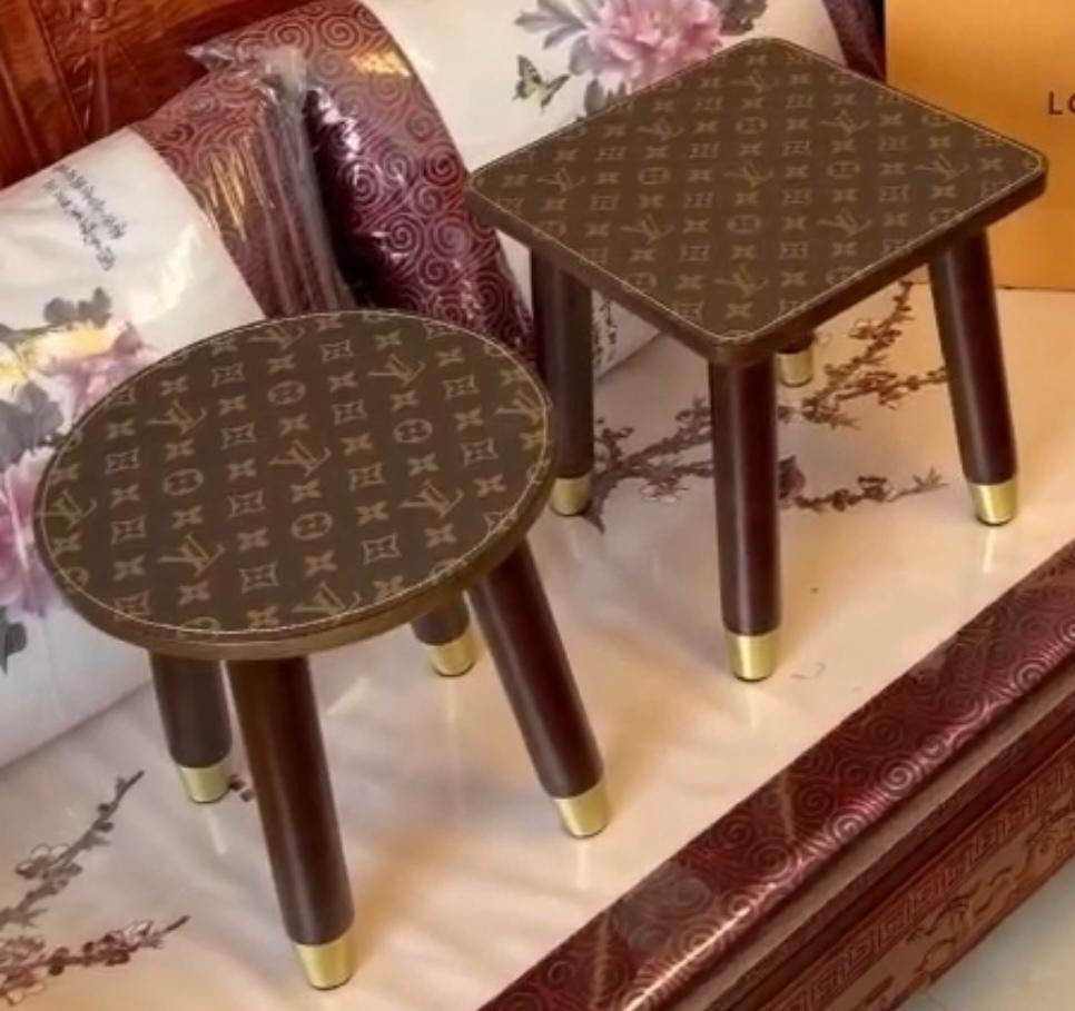 LV short stool from Louis Vuitton  - Louis Vuitton Tray | Aleppo Gift UAE