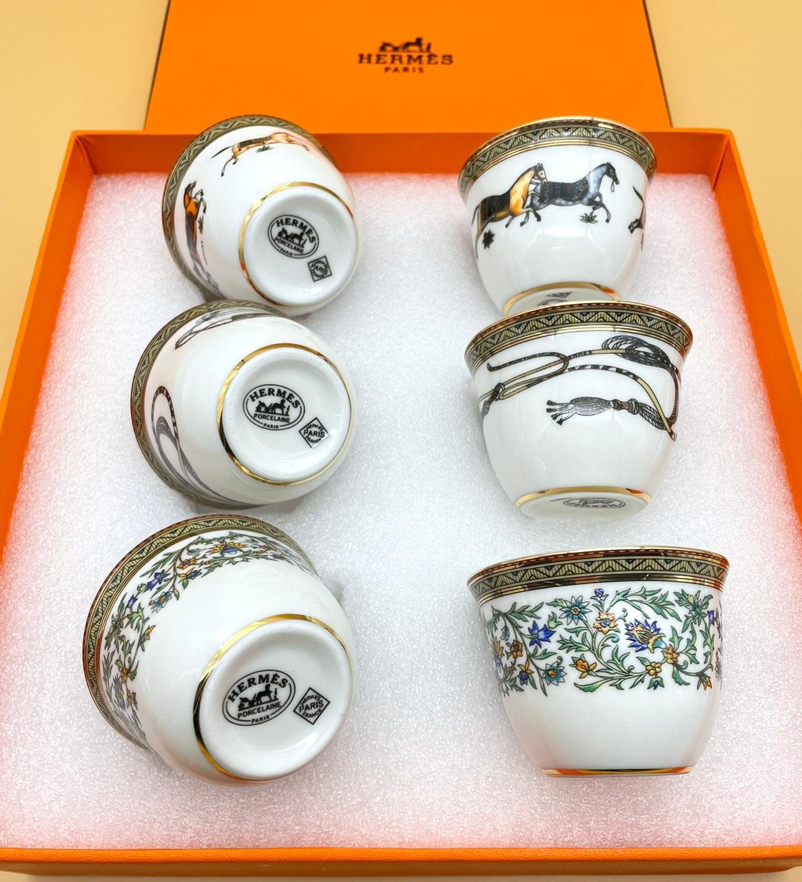 Hermes Arabic coffee set - Hermes Arabic Coffee | Aleppo Gift UAE