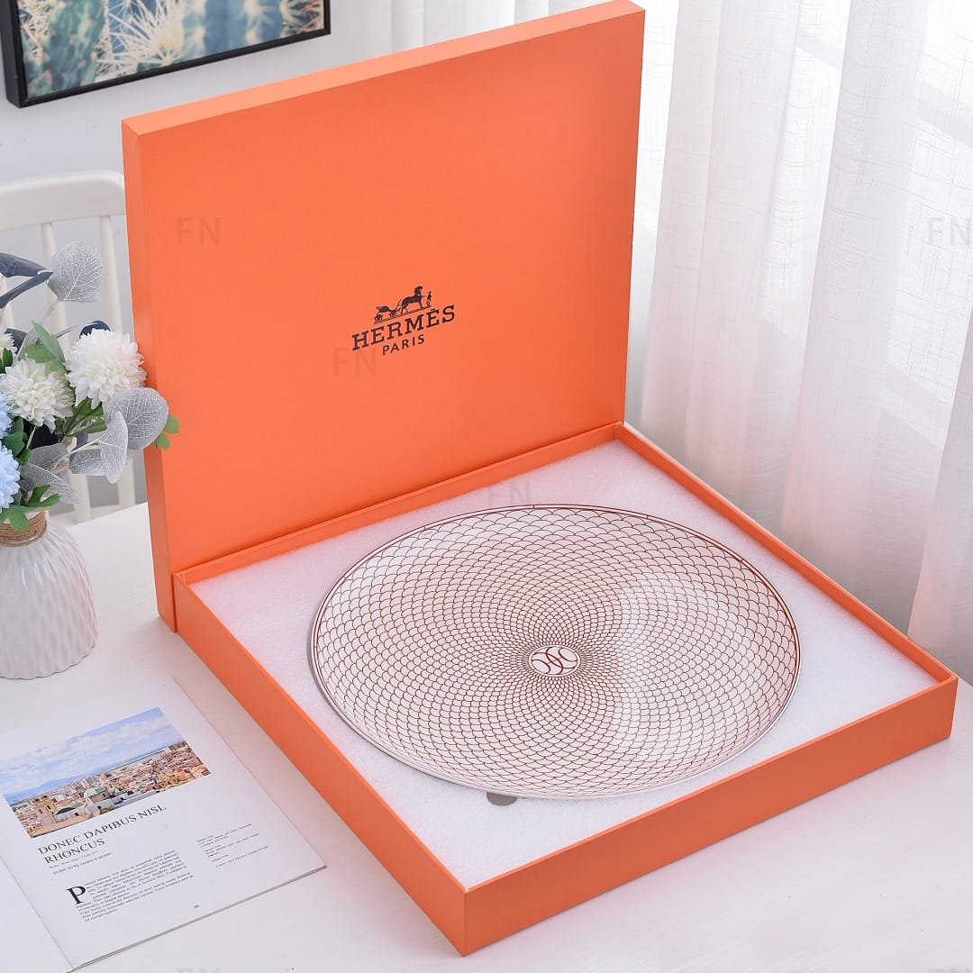 Hermes big tray 40 cm - Hermes Tray | Aleppo Gift UAE